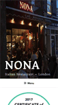 Mobile Screenshot of nonarestaurant.com